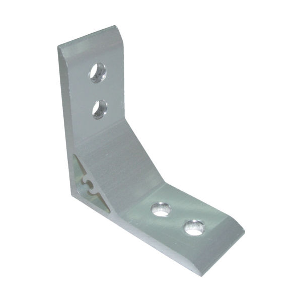 ヤマト アルミブラケット(M8用フラットタイプ) YABー8034ー8F 1個 773-2091（直送品）