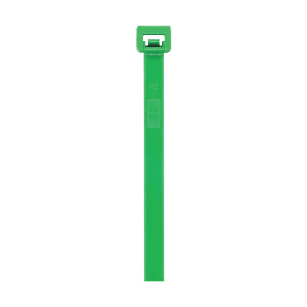 SapiSelco セルフィット カラーケーブルタイ緑 3.5mm×140mm SEL.12.210R 1袋(100本) 767-0478（直送品）