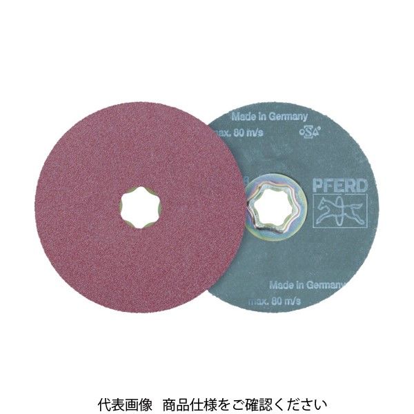 ルゲベルグ PFERD ディスクペーパー コンビクリック酸化アルミナタイプ 836118 1セット(25枚) 765-3212（直送品）
