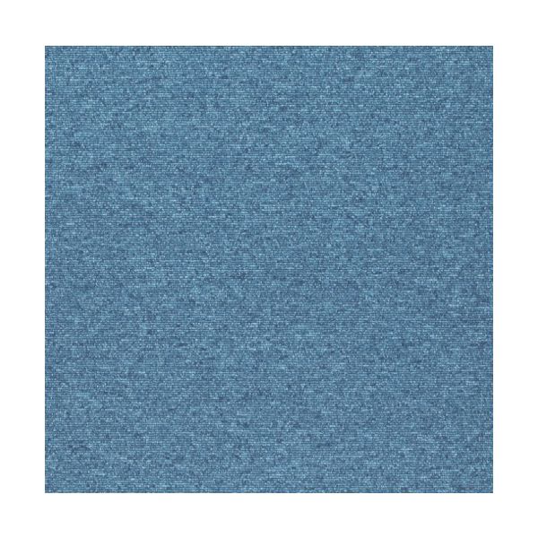 ワタナベ工業 ワタナベ タイルカーペット ブルー 50cm×50cm PX-3022 1枚 753-5350（直送品）
