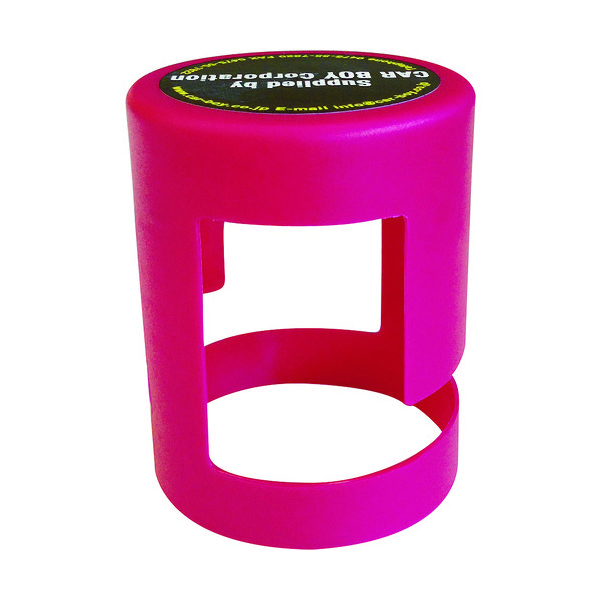 カーボーイ カラープラポール キャップ チェーンロック レッド CP-01CL 1個 756-6611（直送品）