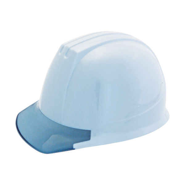 タニザワ エアライト搭載ヘルメット(PC製・透明ひさし型) ST#141ーJZV(EPA) 帽体色 ホワイト 141-JZV-V2-W3-J（直送品）