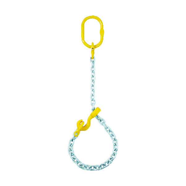 象印チエンブロック 象印 チェーンスリング100(アイタイプ)荷重1.7t 線径10.0mm L2m 1-MFF-KE-10 1台(1本)（直送品）