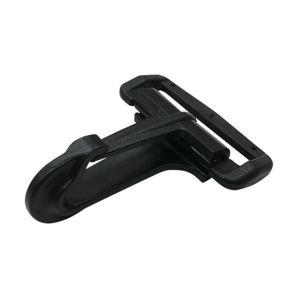 ユタカメイク 金具 PCナスカン A38×B60×C9 ブラック JD-06 1個 754-0574（直送品）