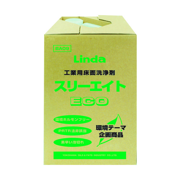 横浜油脂工業 Linda スリーエイトECO 18Kg/CS BA09 1個 754-0159（直送品）