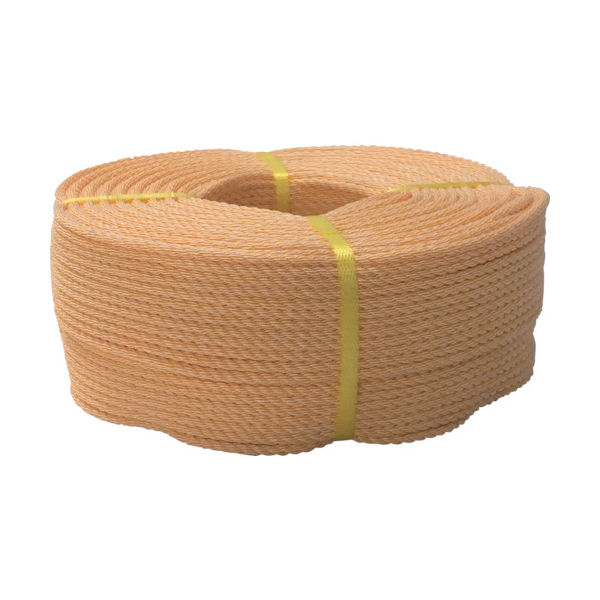 ユタカメイク ロープ KPロープ巻物 5φ×200m K5-200 1巻 754-0671（直送品）