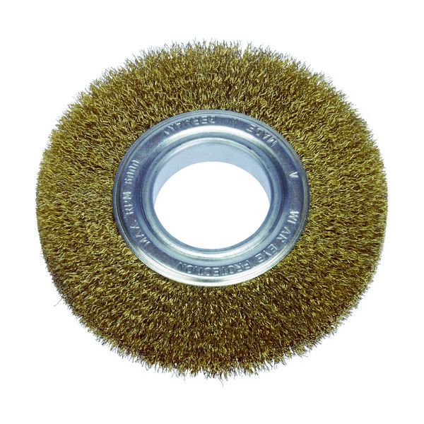 LESSMANN ホイルブラシ 100mm 0.2 真鍮線 323543 1個 752-1251（直送品）