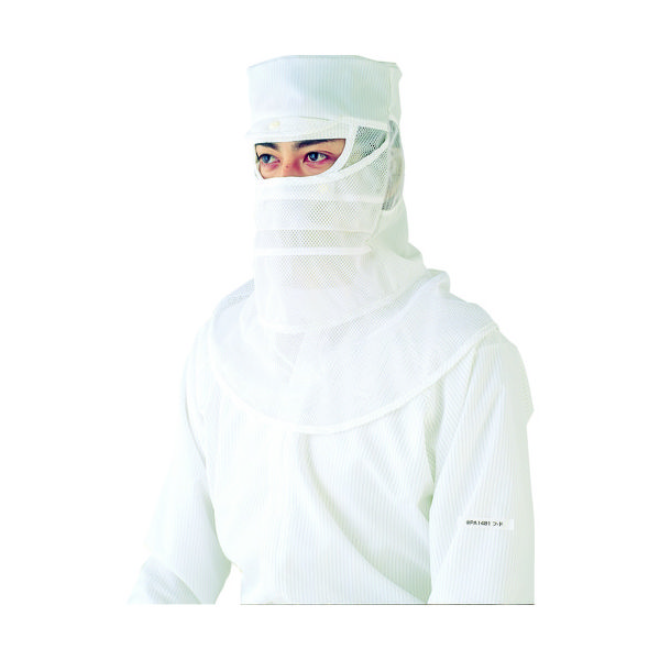 ゴールドウイン 異物落下防止フード 白 M PA1482-W-M 1枚 759-1349（直送品）