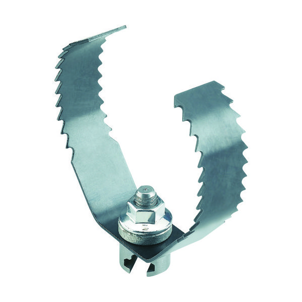 日本エマソン RIDGID 排水管掃除機用パーツ シャークカッタ(100mm)ブレード Tー150ー2 98060 1個 495-2197（直送品）