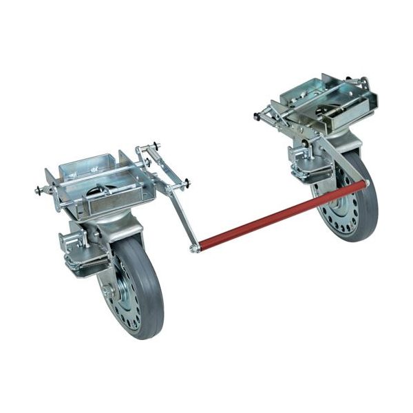 トラスコ中山 TRUSCO プレス製台車 ドンキーカート500番用 ブレーキ自在車輪付 500NJB 1台 414-5569（直送品）