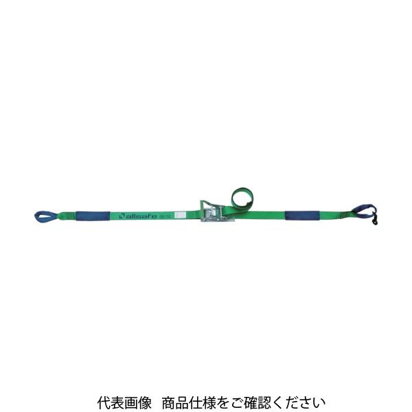 オールセーフ allsafe ラッシングベルト ラチェット式しぼり35仕様中荷重 R3I16 1台(1個) 763-5222（直送品）