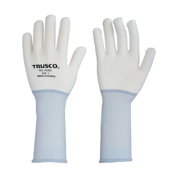 トラスコ中山 TRUSCO 【売切廃番】 ナイロンインナー手袋ロング(10双入) S TGL-3100L-10P-S 1袋(10双)（直送品）