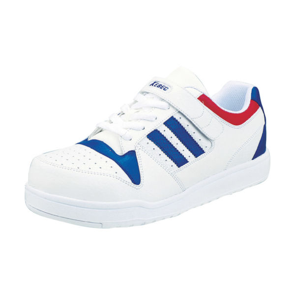 ジーベック XEBEC スーパーめちゃ軽セフティシューズ トリコロール 28.0CM 85114-38-280 1足 752-8043（直送品）