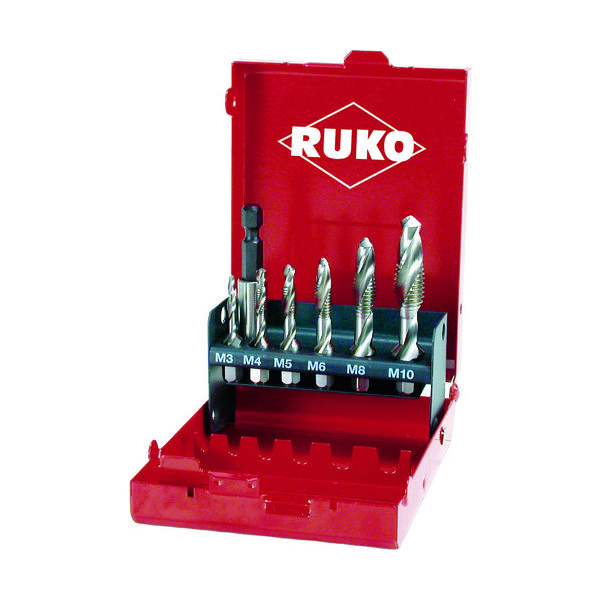 RUKO 六角軸タッピングドリル ハイス セット 270020 1セット 766-1797（直送品）