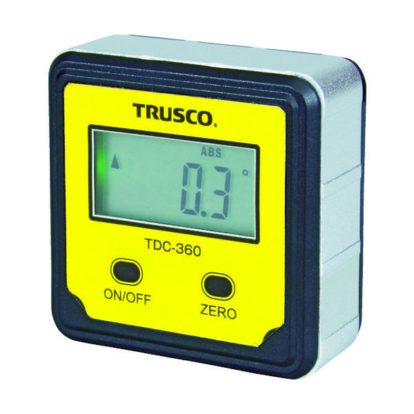 トラスコ中山 TRUSCO デジタル水平傾斜計 デジキュービック TDC-360 1個 761-6180（直送品）