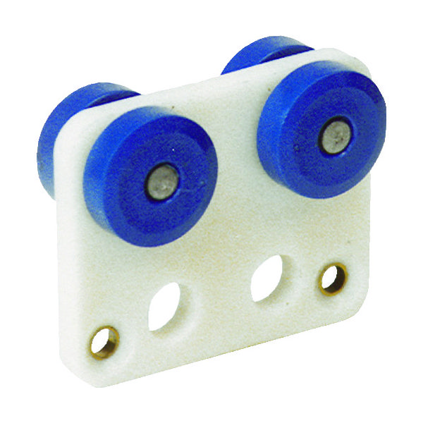 Helm Hellas ニコ 21号ドアハンガー用 ガイド吊車 カーテン用 21HE-2WH-CG 1個 771-0321（直送品）