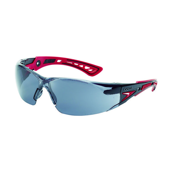 Bolle Safety 二眼型保護メガネ(フィットタイプ) ラッシュプラス スモークレンズ 1662302A 1個 772-4993（直送品）