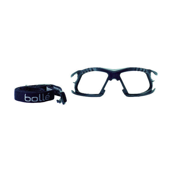 Bolle Safety 二眼型保護メガネ(フィットタイプ) ラッシュプラス用 ガスケット&ストラップセット 1662320 1個 772-5027（直送品）