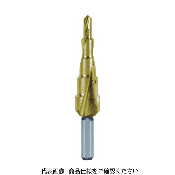 RUKO 2枚刃スパイラルステップドリル 20mm チタン 101051T 1本 765-9652（直送品）