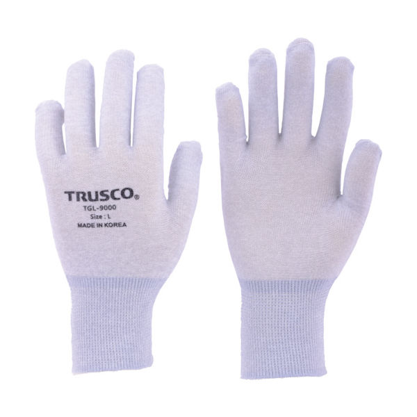 トラスコ中山 TRUSCO カーボン・ナイロンインナー手袋 L TGL-9000-L 1双 770-1071（直送品）