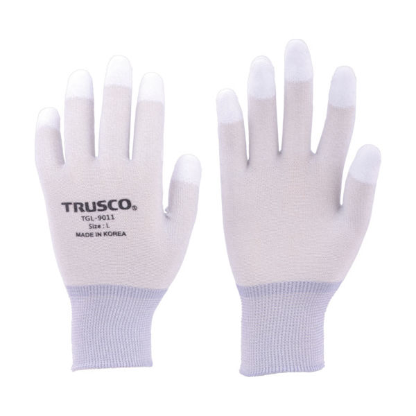 トラスコ中山 TRUSCO カーボン・ナイロンインナー手袋PU指先コート S TGL-9011-S 1双 770-1128（直送品）