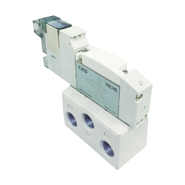 CKD パイロット式5ポート弁 4GA・4GBシリーズ 4GB310R-10-3 1台(1個) 773-1191（直送品）