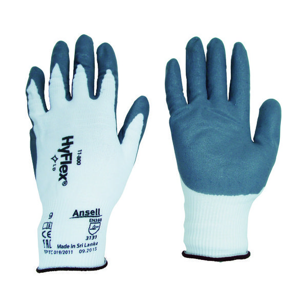 アンセル・ヘルスケア・ジャパン アンセル 組立・作業用手袋 ハイフレックス 11ー800 LLサイズ 11-800-10 1双（直送品）