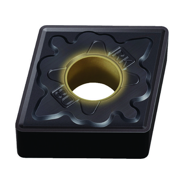 三菱マテリアル 三菱 旋削鋳鉄荒切削用RKブレーカ付インサート CVDコーティング MC5005 CNMG160612-RK 1本（直送品）