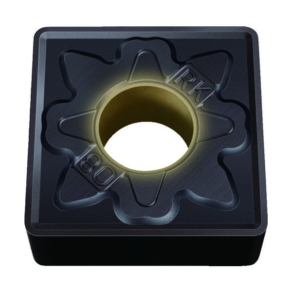 三菱マテリアル 三菱 旋削鋳鉄荒切削用RKブレーカ付インサート CVDコーティング MC5005 SNMG190616-RK 1本 669-8646（直送品）