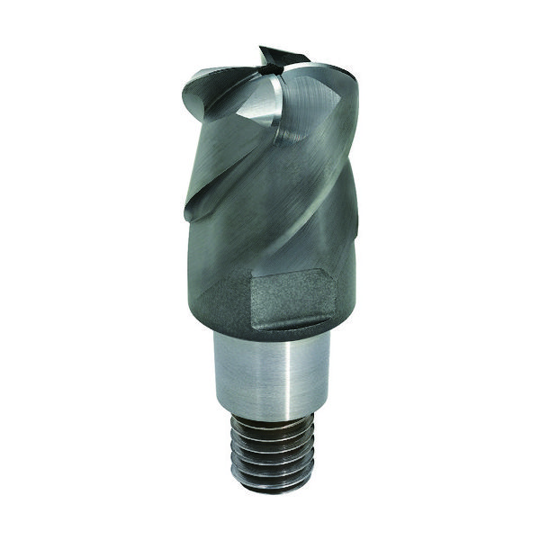 三菱 4枚刃高送り加工用 超硬クーラントホール付複合ラジアスヘッド20mm (コート品) EP7020 IMX20C4FD20021C 1個（直送品）