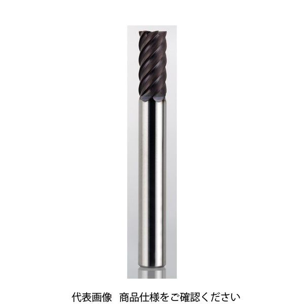 三菱マテリアル 三菱K 6枚刃インパクトミラクル 超硬スクエアエンドミルショット刃長(S)10mm VFSDD1000 1個 659-7955（直送品）
