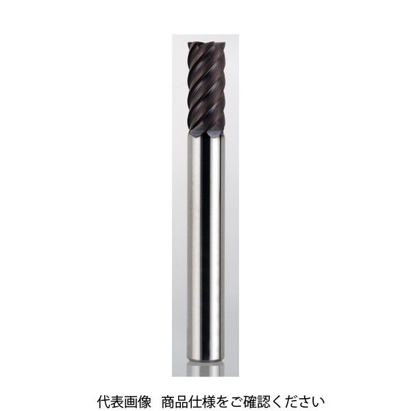 三菱マテリアル 三菱K 6枚刃インパクトミラクル 超硬スクエアエンドミルショット刃長(S)12mm VFSDD1200 1個 659-7963（直送品）