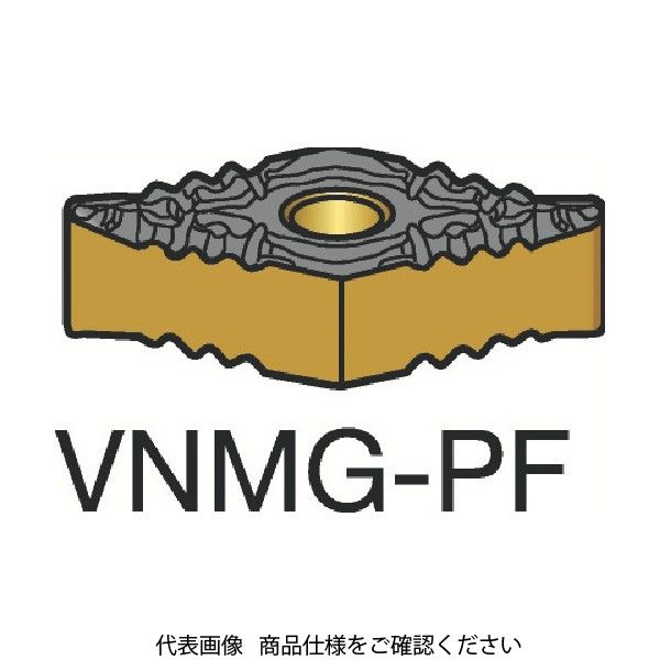 サンドビック T-Max P 旋削用ネガ・チップ VNMG 16 04 08-PF 1525 129-9361（直送品）