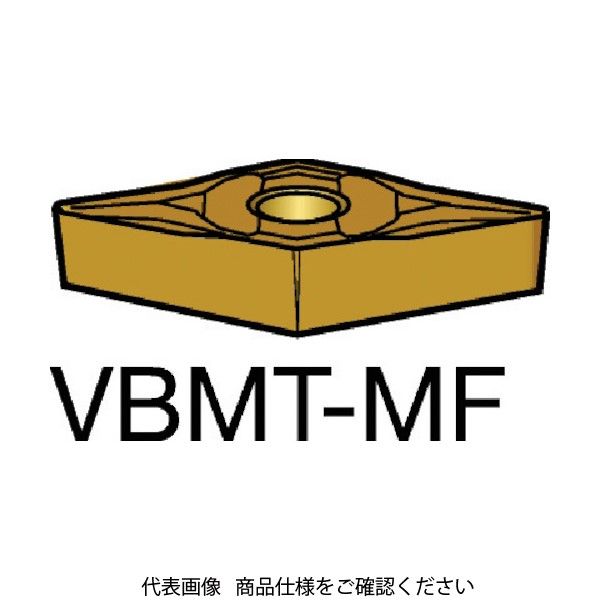 サンドビック コロターン107 旋削用ポジ・チップ VBMT 11 03 08-MF 2025 610-7362（直送品）