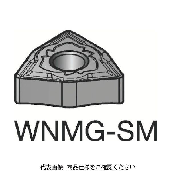 サンドビック SANDVIK TーMax P 旋削用ネガ・チップ(110) WNMG080408-SMR 1セット(10個)（直送品）
