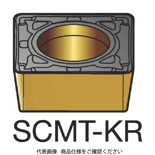 サンドビック コロターン107 旋削用ポジ・チップ SCMT 12 04 12-KR