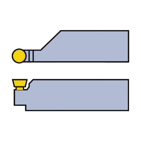 三菱マテリアル 三菱 外径・倣い加工用 TL形TLHRバイトホルダ RTG形インサート対応 TLHR3225P10 1本(1個)（直送品）