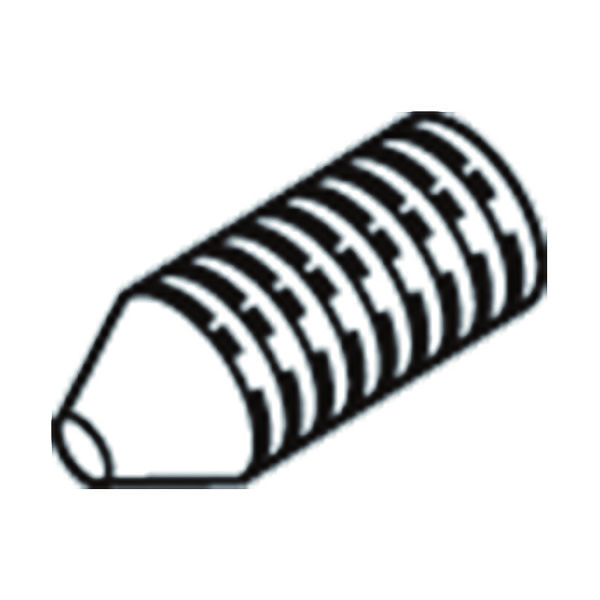 三菱マテリアル 三菱 D形ボーリングヘッド用部品 ロックねじ HSP08014 1個 667-0822（直送品）