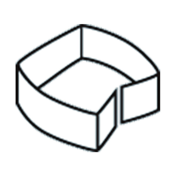 三菱マテリアル 三菱 ツーリングカートレッジ用部品 レバー止めばね HLS3 1個 666-4857（直送品）