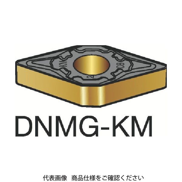 サンドビック T-Max P 旋削用ネガ・チップ DNMG 11 04 12-KM 3210 619-1011（直送品）