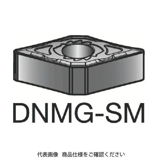 サンドビック SANDVIK TーMax P 旋削用ネガチップ(110) 1105 DNMG 15 04 04-SM 1セット(10個)（直送品）
