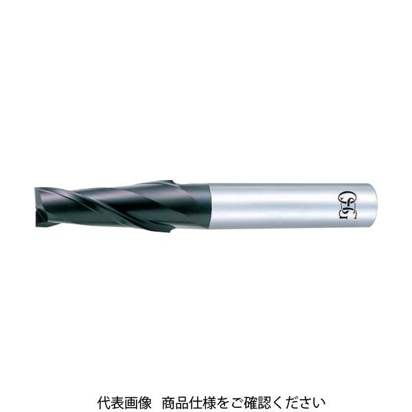 OSG 超硬スクエアエンドミル FXコート2刃 ショート 外径10mm 刃部テーパ半角:0.5° 8537220 FX-MG-TPDS-10X0.5（直送品）