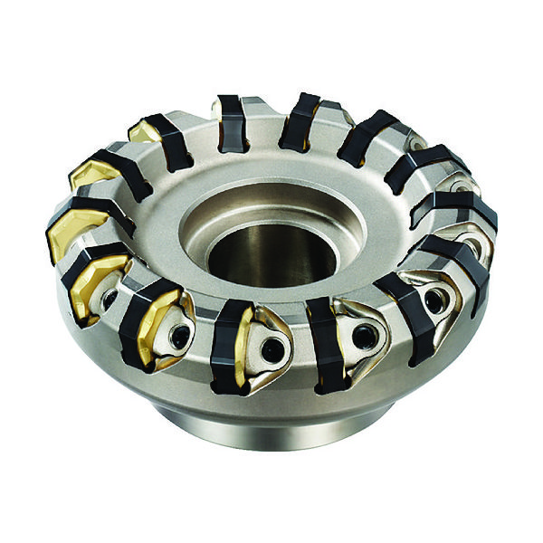 三菱 AHX640W形 多コーナ形鋳鉄正面削り 鋳鉄高送り用アーバタイプ正面フライス 右勝手 AHX640W-100B10R 1本(1個)（直送品）