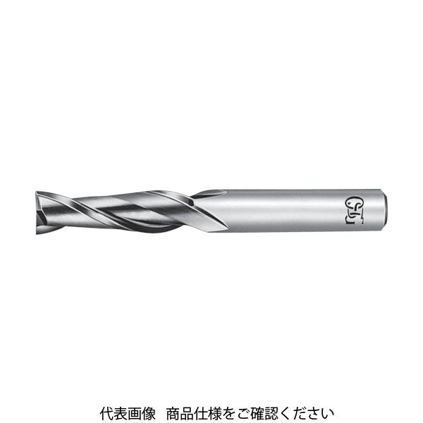 OSG 超硬スクエアエンドミル 2刃ロング 銅・アルミ合金用 刃径7.5mm シャンク径8mm 8502675 CA-RG-EDL-7.5（直送品）