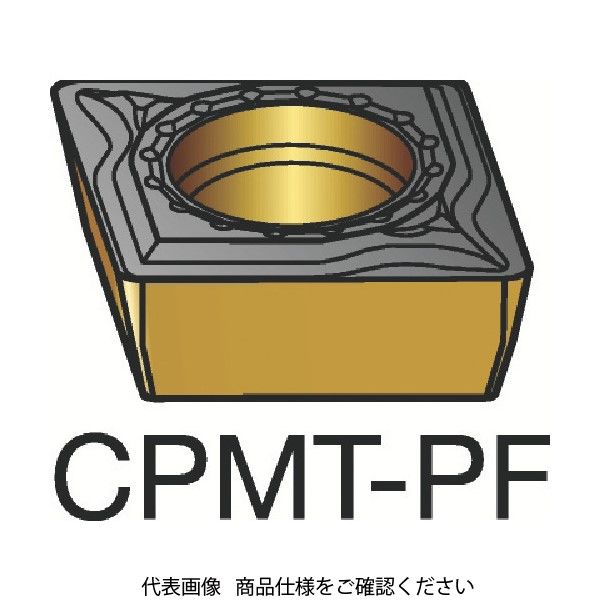 サンドビック コロターン111 旋削用ポジ・チップ CPMT 06 02 02-PF