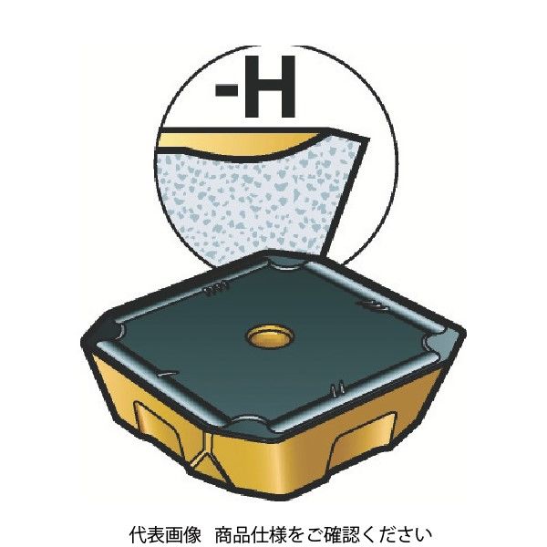 サンドビック SANDVIK コロミル360 フライス加工用チップ(350) 2040 360R-19 06M-MH 1セット(10個)（直送品）