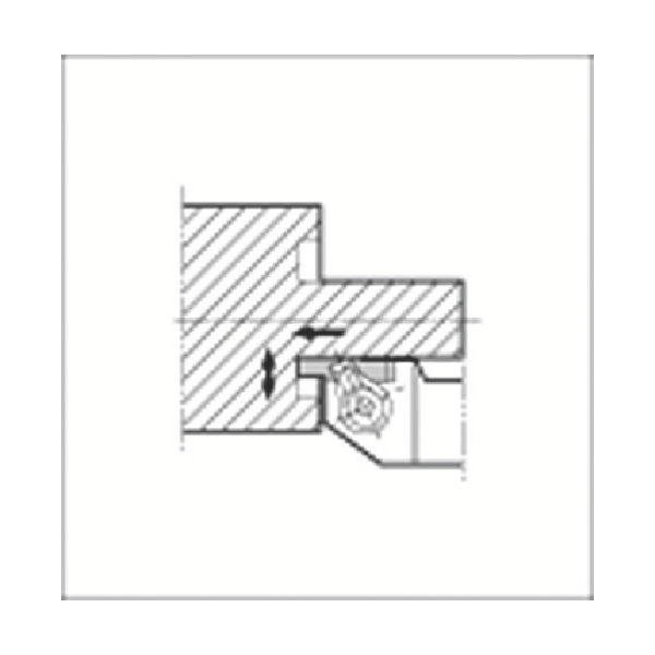 京セラ 溝入れ用ホルダ GFVSR2525M-HB 1個 647-9260（直送品）