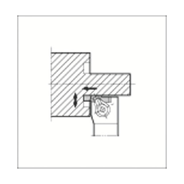 京セラ 溝入れ用ホルダ GFVTL2525M-501C 1個 643-4592（直送品）