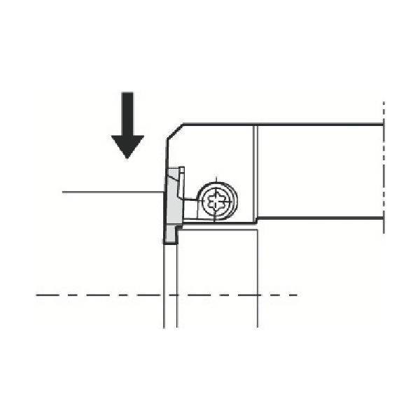 京セラ 溝入れ用ホルダ KGBASL2020K22-15 1個 652-9992（直送品）