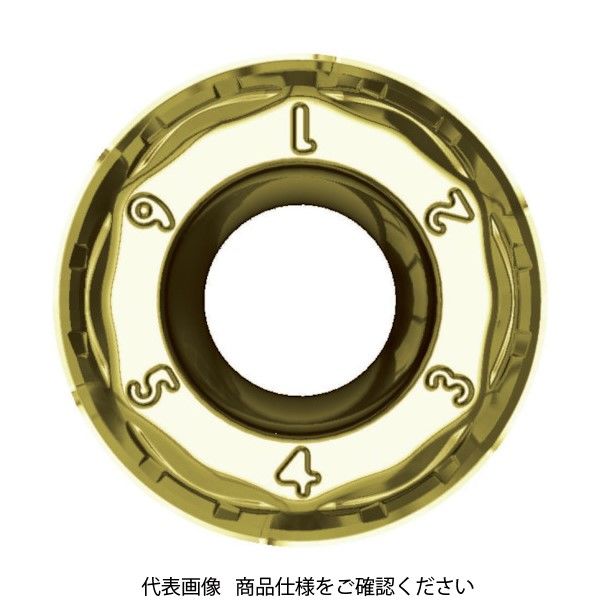 京セラ ミーリング用チップ CVDコーティング CA6535 RDMT0803M0ER-GM 1セット(10個) 654-7443（直送品）